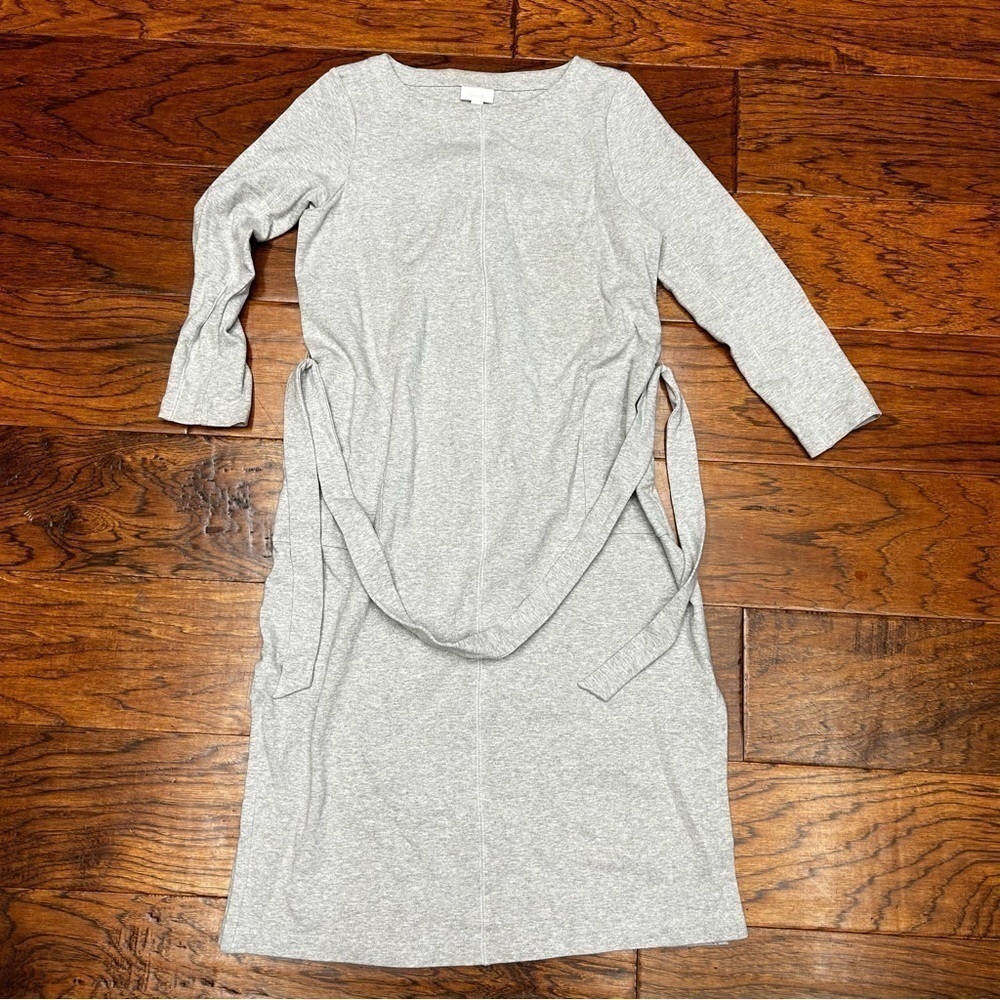 Pure Jill knit pocket belted petite dress‎